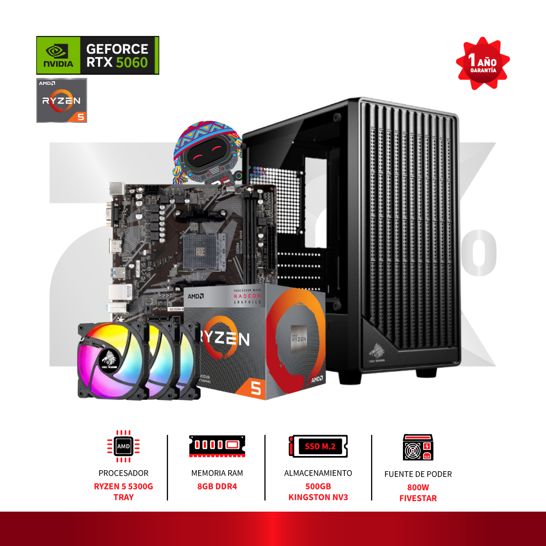 PC GAMER AMD RYZEN 5 3400G