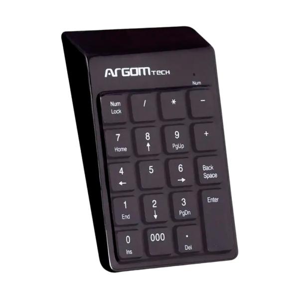 TECLADO numérico ARGOM KB-1076 MEMBRANA alámbrico ARG-KB-1076
