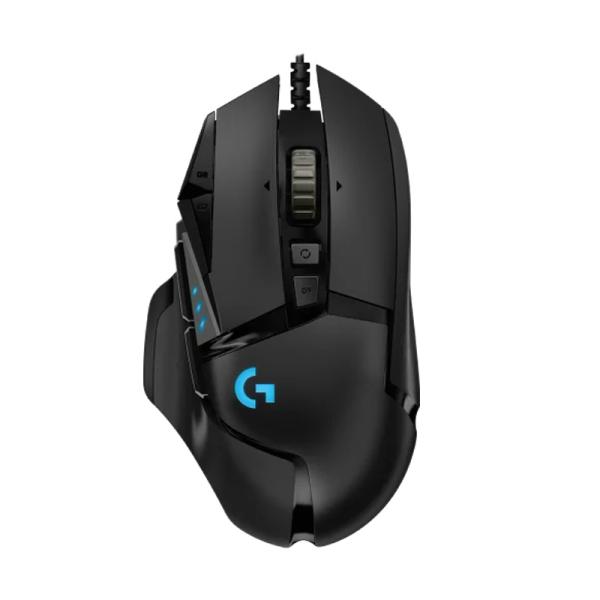 MOUSE GAMING RGB LOGITECH G502 HERO alámbrico USB 25600 DPI  910-005469