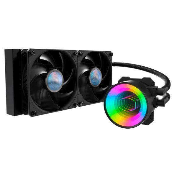 ENFRIAMIENTO LÍQUIDO RGB COOLER MASTER MASTERLIQUID  ML240 MIRROR ARGB AIO 240MM MLX-D24M-A18PK-R1