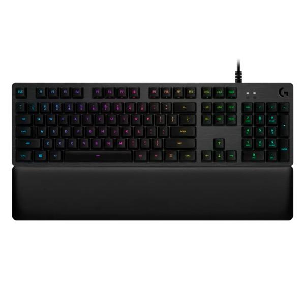 TECLADO GAMING RGB LOGITECH G513 mecánico alámbrico inglés 920-009322