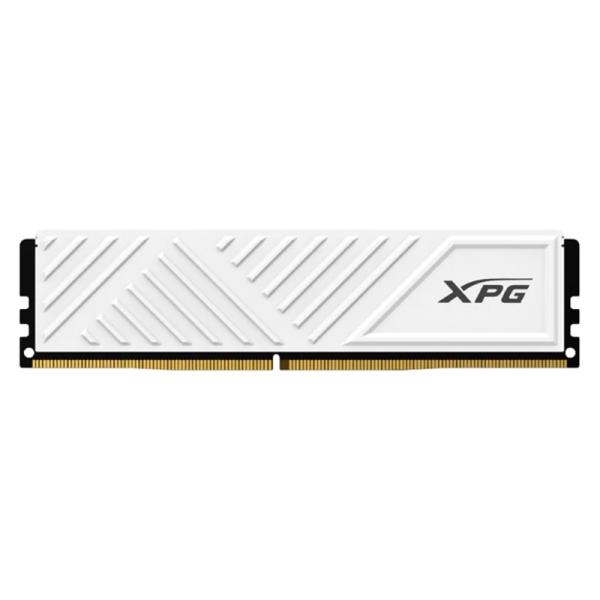 MEMORIA RAM PC 16GB ADATA XPG AX4U320016G16A SWHD35G DDR4 3200 MHZ CL16 1.35 V GAMMIX D35 WHITE. DISIPADOR BAJO PERFIL. XMP 2.0 DIMM 288 PINES