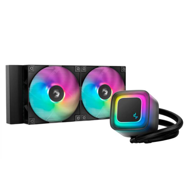 ENFRIAMIENTO LÍQUIDO RGB DEEPCOOL LE240 V2 AIO 240MM R-LE240-BKAMMC-G-2