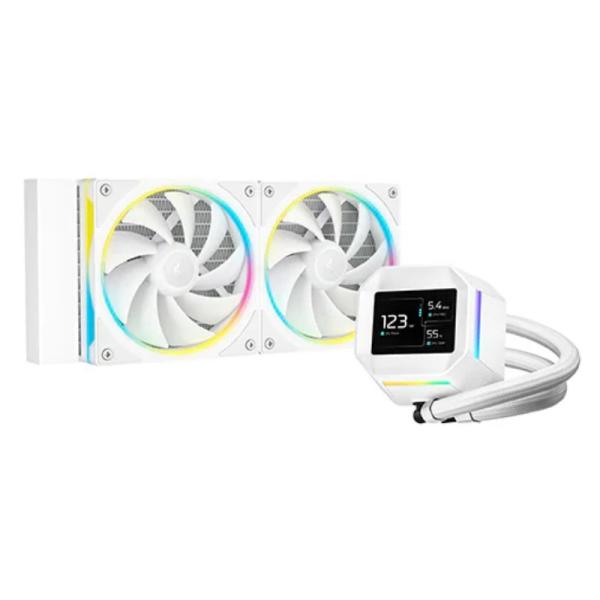ENFRIAMIENTO LÍQUIDO RGB DEEPCOOL LM240 WH 240MM R-LM240-WHDMMC-1