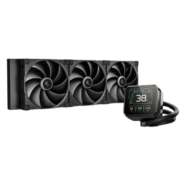 ENFRIAMIENTO LÍQUIDO DEEPCOOL SPARTACUS 420 AIO 420MM R-SPT420-BKDSMP-G-1