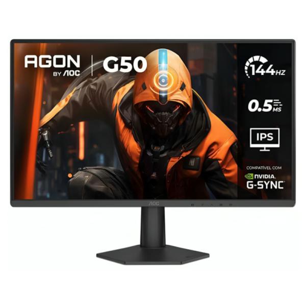 MONITOR AOC 24G50F 24 PULG PLANA FULL HD 1920 X 1080 144 HZ  LCD HDMI / DISPLAYPORT