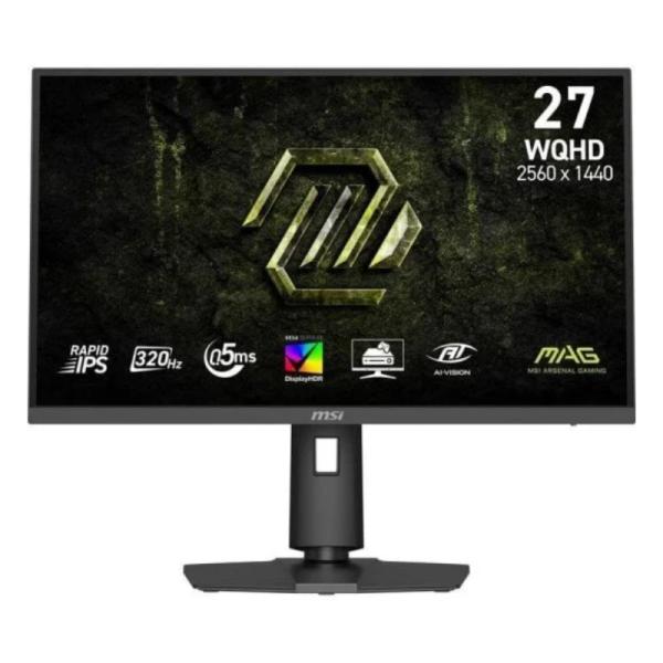 MONITOR GAMING MSI MAG 274QPF X32 27 PULG PLANA 2560 X 1440 320HZ 9S6-3CE49H-076