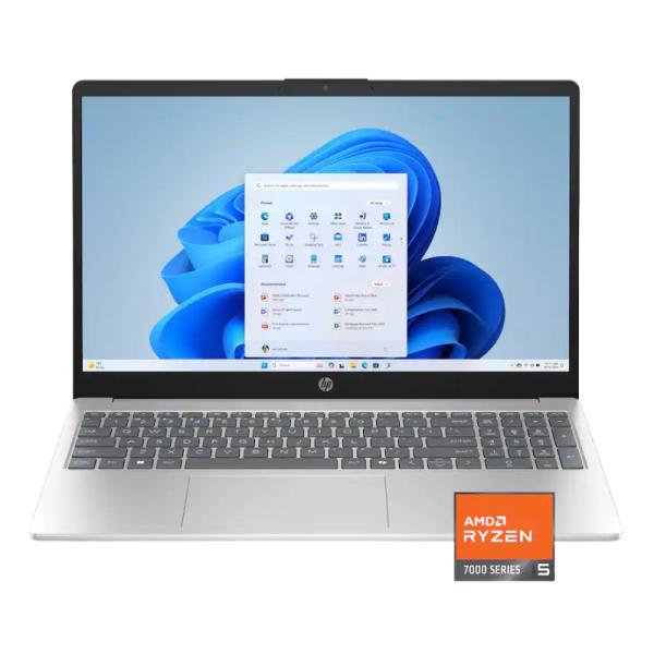 LAPTOP HP 15-FC0146DX 15.6 PULG RYZEN 5-7520U 8GB 512GB WIN 11 INGLES TOUCH