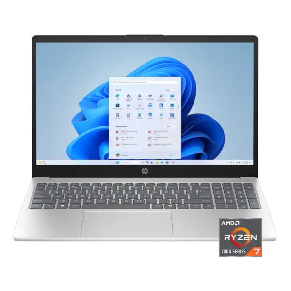 LAPTOP HP 15-FC0027CA INGLES 15.6 PULG TOUCH AMD RYZEN 7 7730U 16GB RAM DDR4 512GB SSD WIN 11 HOME D96E6UA#ABA